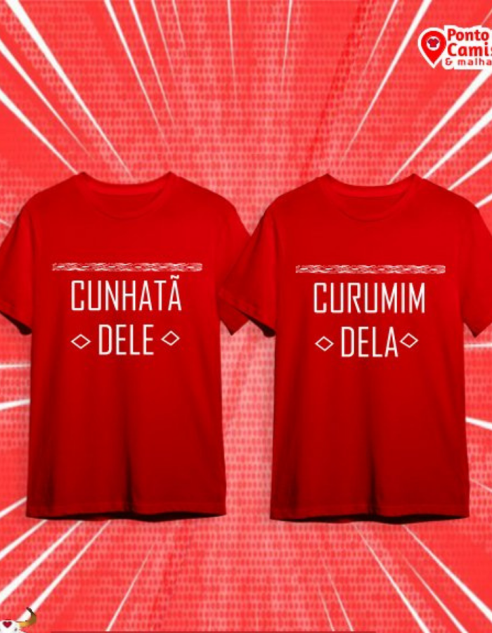 Camisa Parintins – Cunhantã Dele & Curumim Dela