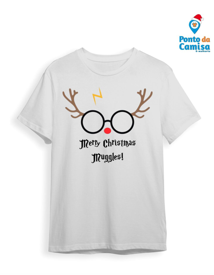 Camisa Natal – Merry Christmas Muggles!