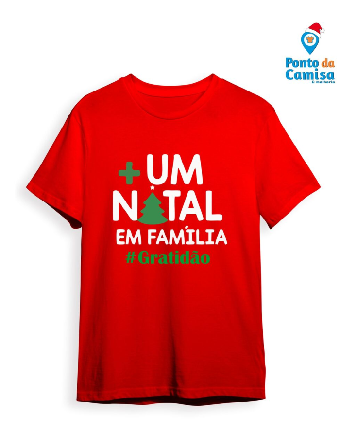 Camisa Natal – Um Natal em Família