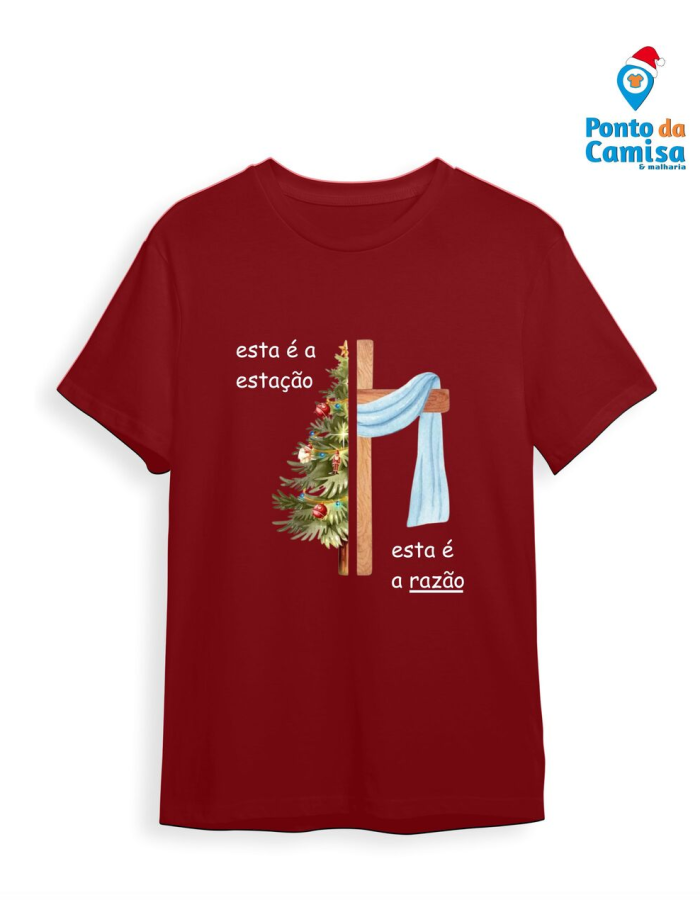 Camisa Natal – Jesus é a Razão