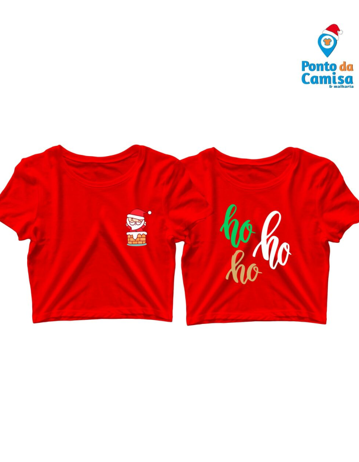 Cropped Natal – Ho Ho Ho