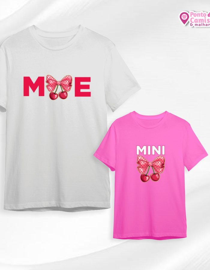 Camisa Dia das Mães – Tal Mãe, Tal Filha: Mãe e Mini