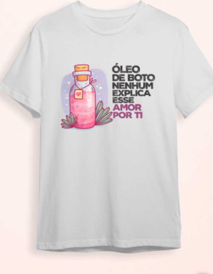 Camisa Dia dos Namorados – Óleo de boto