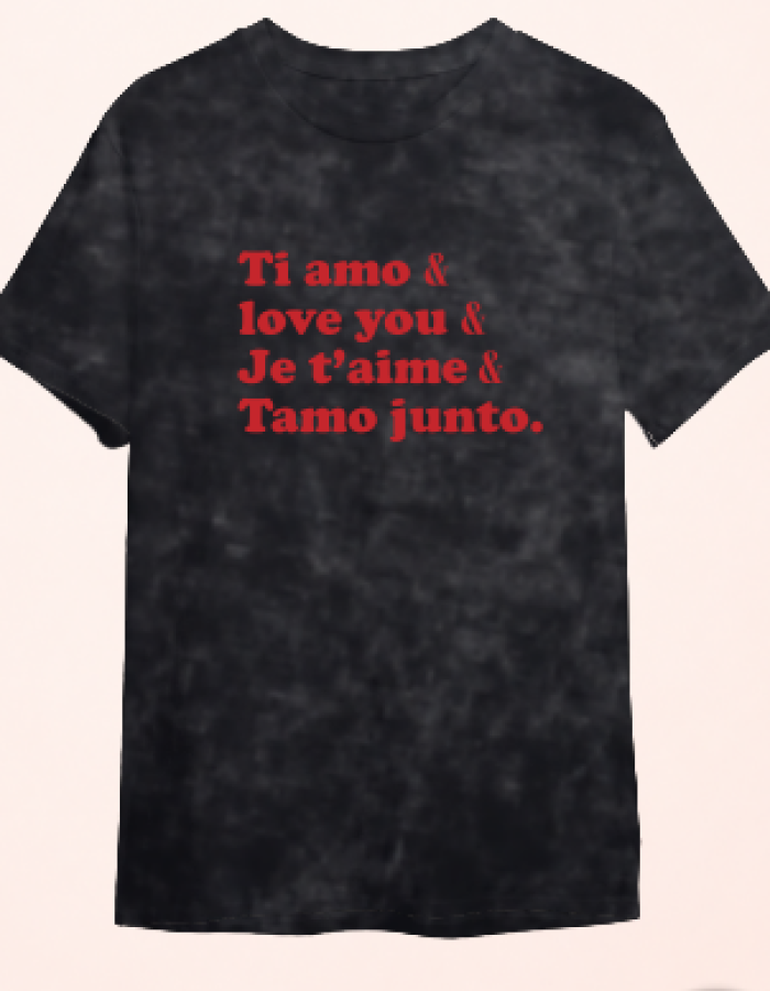 Camisa Dia dos Namorados – Ti amo