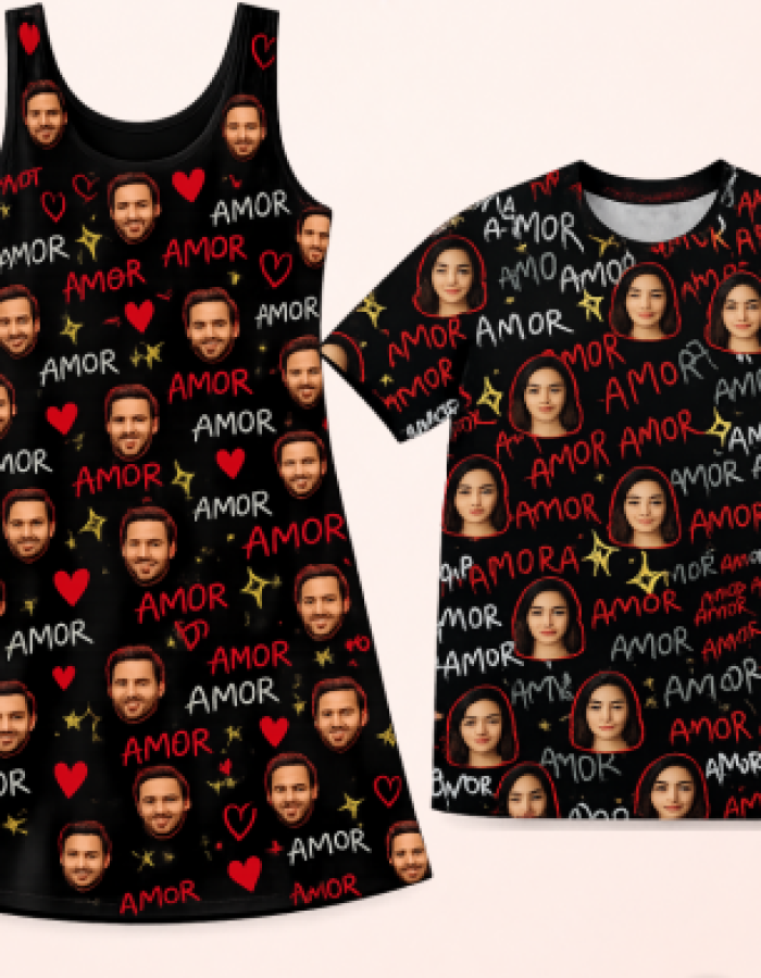Camisa e Camisola Dia dos Namorados – Amor