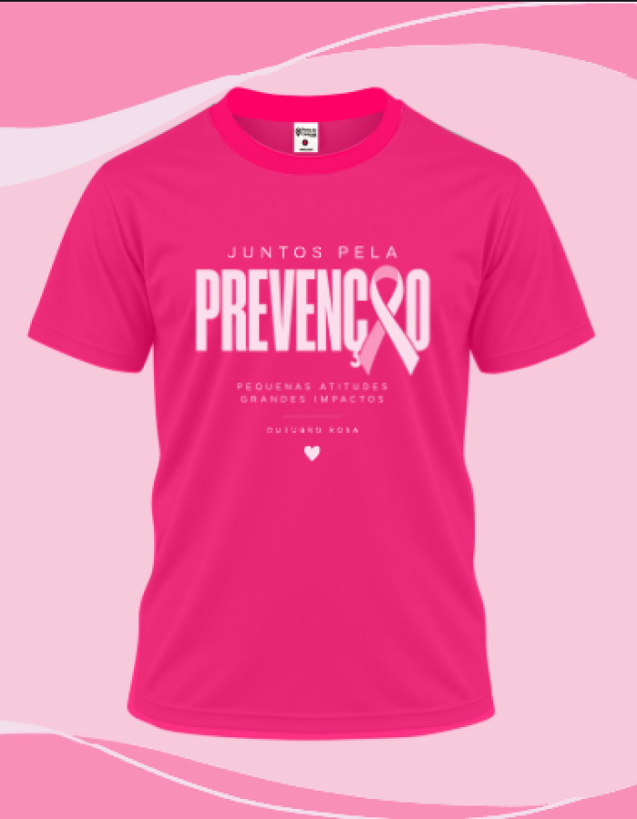 Camisa Outubro Rosa – Juntos pela Prevenção