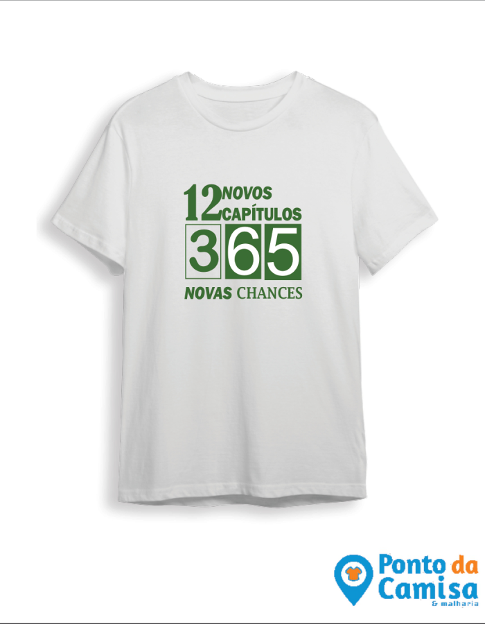 Camisa  Réveillon – 12 Novos Capítulos