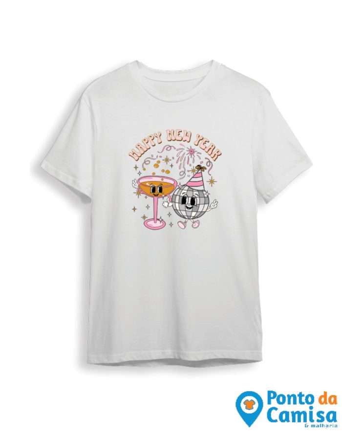 Camisa  Réveillon – Balada Happy New Year